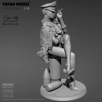 1/18 Setovi modela od smole YUFAN figurica, bezbojna i самосборная YFWW-2085