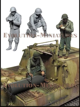 1/35 Modela od smole Lik GK,vojna tema Drugog svjetskog rata (2 osobe) U dijelovima i неокрашенном obliku kit