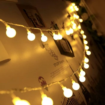 1,5 M Nevjerojatan svjetla AA Snaga Vanjske Toplo LED vijence Božićna svjetla Blagdanska Dekoracija Vjenčanja Valentinovo Люсес LED