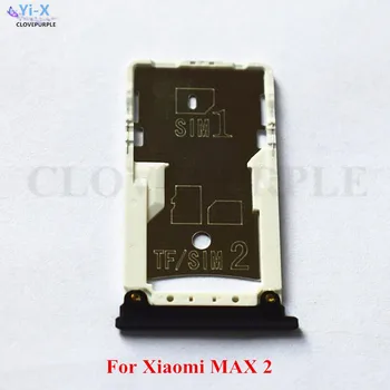 10 Kom./lot Zlato/Crni Držač Police za Nano/Mikro SIM kartice Držač Utor za Micro SD Adapter za Xiaomi MAX 2 /da Mi MAX2