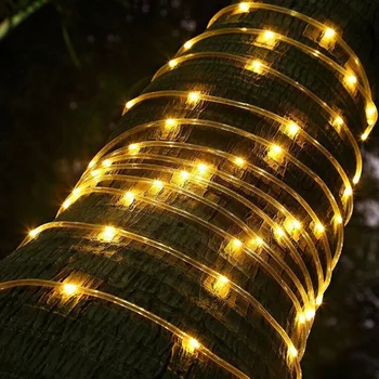 10 m 30 M LED Ropes lampa Vanjski Priključak Ropes Lampa je Bakrena žica Nevjerojatan Lampa Cijev Струнная Гирлянда za spavaće sobe Dekor za stranke