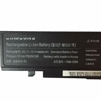 11,1 48 W H 4400 mah AA-PB2NC6B novi Original Baterija za Samsung laptop R45 P210 P50 P560 Q210 R40 R510 R560 R60 R70 AA-PB2NC6B