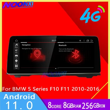 12,3 Inča Za BMW serije 5 F10 F11 2010 2011-2016 8 G 256 G Android 11 GPS Navigacija Auto Radio Media Player Stereo Prijemnik