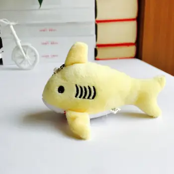 12 cm Slatka Morski pas od samta Soft Rotirajući Lutka Privjesak Privjesak Torba Dekor Poklon