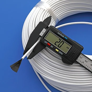 12K 33 Ω/m Grijaći Kabel Od karbonskih Vlakana 10/20/30/50/100 m Kabel za grijanje podno