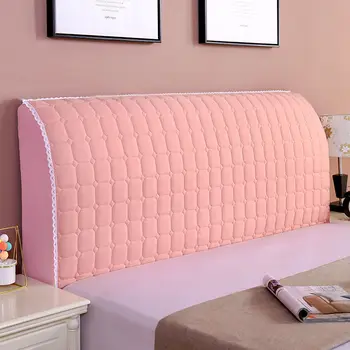 1PC Ca kremasti-bijela torbica za uzglavlje kreveta mekani prekrivač elastično uzglavlje zaštitni prekrivač za krevet home dekor 1,5 1,8 m presvlaku za kauč