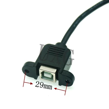 1x Držač Na Ploči Pisača USB 2.0 B Utičnica Za Povezivanje na Micro USB 5 - pinski Konektor za Kabel Kabel 1 ft/1,5 m