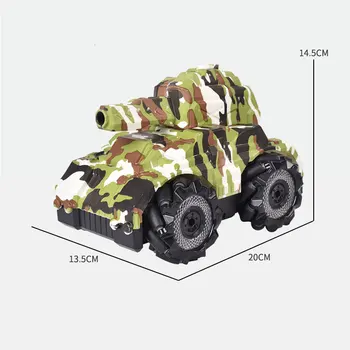 2.4 G rc auto igračke rc spremnik za djecu može pucati vodenim bombama 1:21 tiger tenk r/u tenkovi radio controlled tenkovi