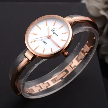 2019 Novi Brand Relogio Feminino Sat-narukvica od zlata satovi Kvarcni satovi za Svakodnevne Čelične satovi Reloj Mujer