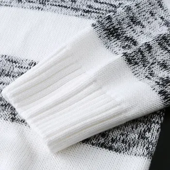 2021 Jesensko-zimski džemper Pleteni prevelike pulover Korejski modni veste Вязаная muška odjeća Harajuku Odjeća Majice s dugim rukavima