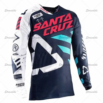 2021 Santa Cruz Enduro Planine Planinske biciklističke Majice MX Motocross BMX Trkaći Dres DH dugi Rukav Biciklistička odjeća majica za MTB