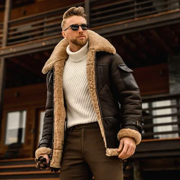 2021 nova krzno muška jakna утолщенная jakna srednje dužine jakna muška muška jakna