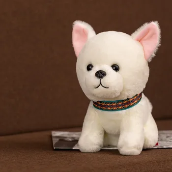 25 cm, Meki Soft Simulacijski Pas Lutka je Plišani Pas Zlatni Retriver Chihuahua Ovčar Pliš Igračke Haski Home Dekor Božićni poklon
