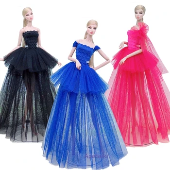 3 kom./lot Moda nositi Odijelo za Barbie lutke Haljina Laminirano večernja haljina Haljina za 1/6 BJD Pribor za lutke Dječje igračke