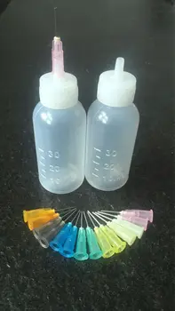 30 ml*2 Prozirne Plastične Prazna Plastična Boca Od-pod e-tekućine Za Mjerenje