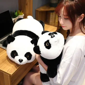 50-90 cm Slatka Giant Panda Medvjeda Medo Лежачая držanje Soft Životinja Lutka Igračka, Jastuk Crtani Kawai Lutke Darove za djevojčice