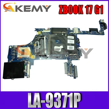 735592-601 Za HP ZBOOK 17 G1 LA-9371P 735592-001 SR17C DDR3 matična ploča laptopa Matična ploča kompletan test posao