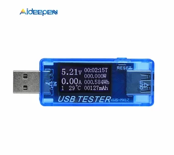 8 in1 QC2.0 QC3.0 4-30 U USB-tester Mjerač Snage dc Digitalni Voltmetar Вольтиметр Ampermetar vat-sat metar Tester napona Dr. Detektor