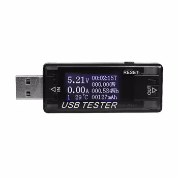 8 u 1 LCD zaslon USB Detektor Struje Napona Punjač Tester Kapaciteta Mjerač Za Alate Tester Banke Hrane