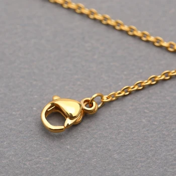 A-z osnovno pismo ogrlice za žene jednostavan nakit od nehrđajućeg čelika s dugim lancem slovima, ogrlice i privjesci najbolji prijatelj je dar bff