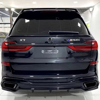 ABS Svijetlo crna Stražnji Krovni Spojler Blatobran Za BMW X7 G07 2019-2021 Automobil Stražnji Prozor Prtljažnika Krovni Prtljažnika Lip Spojler na Krilu