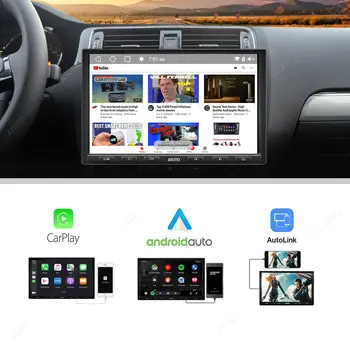 ATOTO F7 Pro 8 inča 1din Auto Radio Prijemnik Stereo CarPlay Auto Audio Video, Multimedijalne playere s Bluetooth HD Unazad LRV