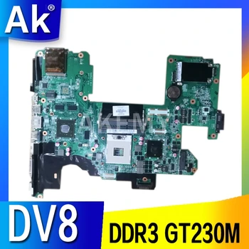 Akemy 573758-001 591382-001 Matična ploča za notebook HP Pavilion DV8 GLAVNI odbor DAUT8AMB8D0 PM55 DDR3 grafika GT230M