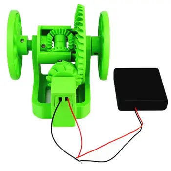 Auto-diferencijal Jednostavna Simulacijski model s baterijskim uređaj 3D tehnologija Ispisa Kreativna pribor za DIY