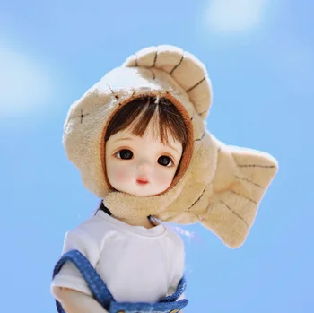 BJD Bambola accessori per 1-6 formato del bambino snapper burn cappello bambola accessori sveglio headwear accessori della bambo