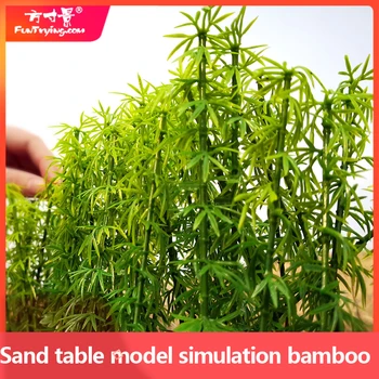 Bamboo Modela,ландшафтная Model Vlaka Željeznički Izgled Krajolika Razmjera Model Građevinskog Materijala Minijaturne Diorama Prikaz Vojni