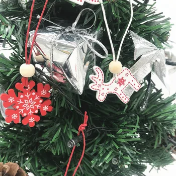 DIY 10 kom. Božićni ukrasi od drveta Dječje darove Pribor čokolade za Ukrašavanje Božićnog drvca Osnovna college 2021