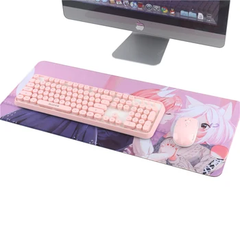 DJ Djevojka-mačka Neki Anime Djevojka Hentai djevojka-mačka je velika podloga za miša 600x300 90x400 podloga za miša Hentai! kartica na radnoj površini računala