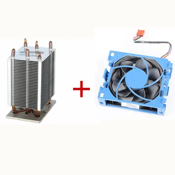 DL350 G6 Ventilator hladnjaka Komplet za nadogradnju dva procesora 508876-001 499258-001 511774-001 511773-001 hladnjak i ventilator
