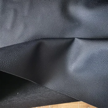 Dobar Crni Mali Uzorak Liči Umjetna umjetna koža Tkanina Za šivanje, kauč Materijal umjetna koža PU Za presvlake za stolice DIY/Bag