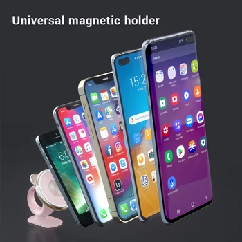 Essager Magnetski Auto Držač za telefon Podrška za mobilni mobitel Držač u automobilu za iPhone 13 12 11 Xiaomi Huawei Oneplus Samsung