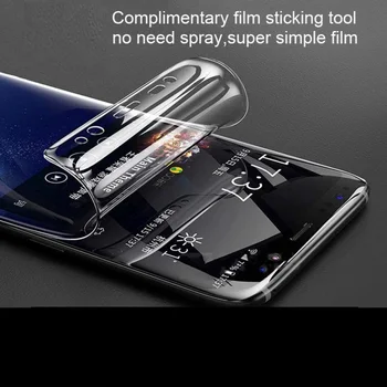 HD zaslon Zaštitnik za Samsung Galaxy S7 S6 S5 S4 Mini Гидрогелевая Folija za mobilni Telefon Zaštitna Puna Kapa na Galaxy S3 Neo S2
