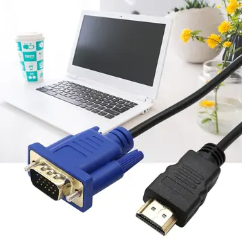 HDMI je kompatibilan sa VGA Kabel-pretvarač Audio Kabel D-SUB Muški grafičku karticu Kabel Kabel za Monitor hdtvкомпьютера Za PC Laptop TV