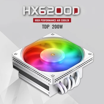 HX6200D Radijator za Hlađenje 6 heatpipea Cpu Ventilator Hladnjaka Tihi Ventilator Napajanja za Intel LGA 1700 1200 115X AMD AM4