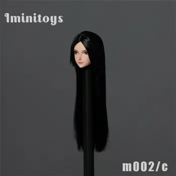 Iminitoys M002 1/6 Skala Ženski Anime Ljepota Blijeda Koža Glave Skulptura Odgovara 12
