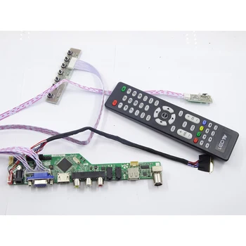 Kit za LP140WH1(TL)(D6)/(TL)(E1)/(TL)(E3)/(TL)(E2) LP140WH1 TL 1366x768 LCD HDMI TV VGA AV Panel kontroler USB 14