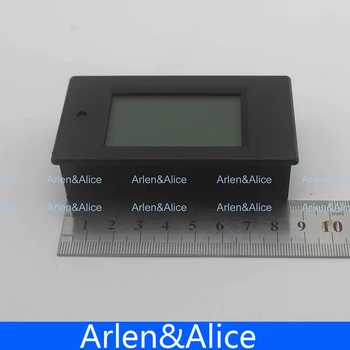LCD zaslon 4В1 prikaz Napon struje aktivna snaga brojilo energije plavo pozadinsko osvjetljenje ploče voltmetar ampermetar kwh 0-20 A 80-260 U 50/60 Hz