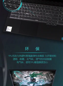 Laptop Prozirna Zaštitna Torbica Za Tipkovnicu Tpu Za 2019 Alienware M17 R2/2020 Alienware M17 R3/2020 POVRŠINA-51 M R2 17,3