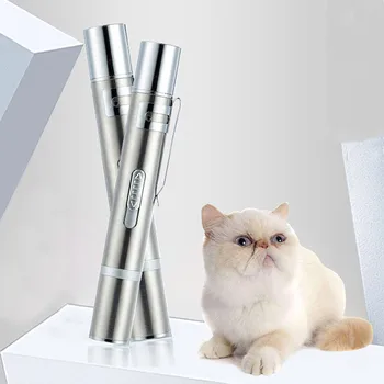 Led Svjetlo Laserski Igračke Zadirkivanje Mačke Šipke Vidljivo Svjetlo, Laser Pokazivač Zabavne Interaktivne Proizvode za kućne ljubimce Igračke za mačke Didaktički Pribor