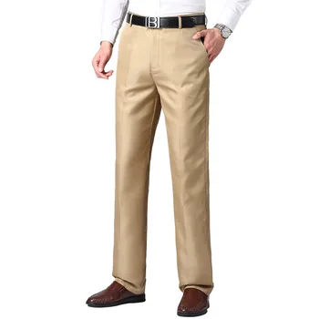 MRMT 2022 Brand Muške hlače hlače za muškarce Tanke gospodo Imitacija Ledenog svile s visokim strukom Casual odijelo Hlače Muške hlače