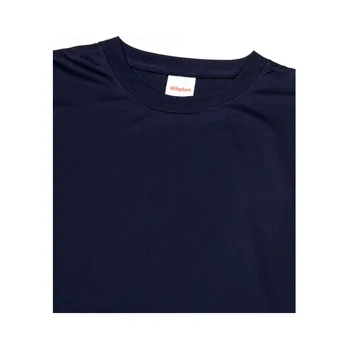 Majice Wifeplum jesenske muške pamučne majice Majice dugih rukava i okruglog izreza Čvrste crne majice u jednostavnom stilu