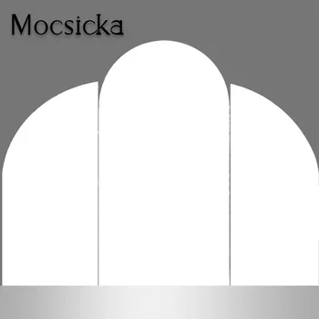Mocsicka Postavljanje Lučnim Pokriva Pozadinske Cover za večernje Boce Ukras Obostrane Elastična Tkanina Lučni foto Pozadine