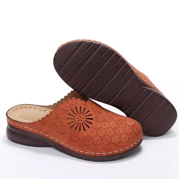 Moda baotou laser выдалбливают ulica cipele i sandale