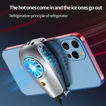 NOHON Hladnjak Mobilnog Telefona Ventilator za Hlađenje Hlađenje Hladnjaka Mobitela Enfriador Ventilator Gamepad Hladnjak za iPhone Samsung Xiaomi