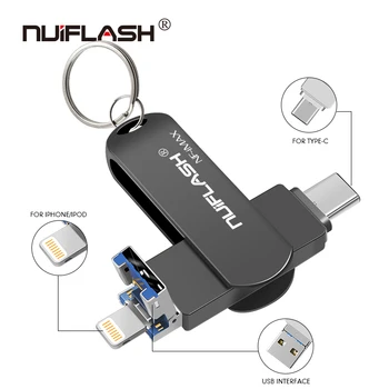 Novi Stil nuiflash USB Flash memorija od 32 GB, 64 GB velikog Kapaciteta moderan flash drive 4 GB 8 GB 16 GB memorijska Kartica 128 GB flash drive