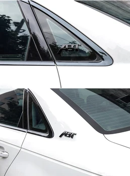 Oznaka sa logom ABT Naljepnica na rešetku hladnjaka Naljepnica na stražnji prtljažnik Naljepnica na Bočno krilo Naljepnica na prozor za Audi i Volkswagen, VW i Škoda dodatna Oprema za sjedala ABT Metal